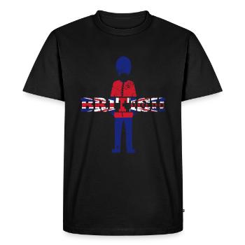 England - Men's Premium Organic T-Shirt - black - Front - Nico (187cm)