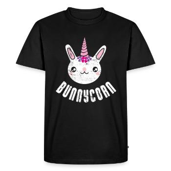 Pâques - T-shirt Premium bio Homme - noir - Devant - Nico (187cm)