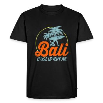 Bali - T-shirt Premium bio Homme - noir - Devant - Nico (187cm)