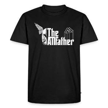 Vikings - Odin The Allfather Valknut Film Fan - T-shirt Premium bio Homme - noir - Devant - Nico (187cm)