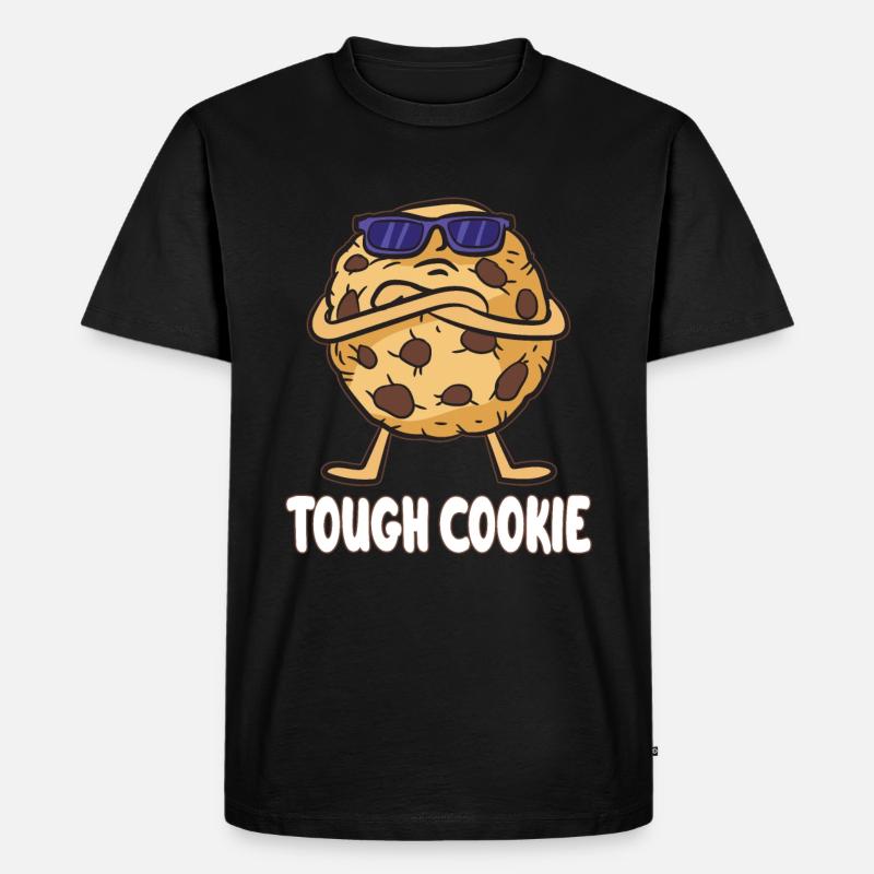 TOUGH COOKIE - Männer Premium Bio T-Shirt - Schwarz