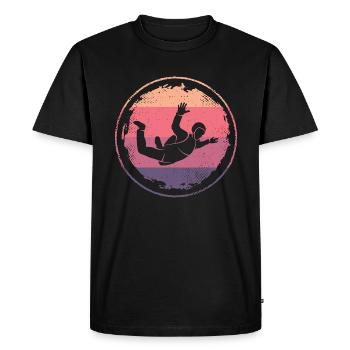Skydiver Skydiver Women Skydiving - Men's Premium Organic T-Shirt - black - Front - Nico (187cm)