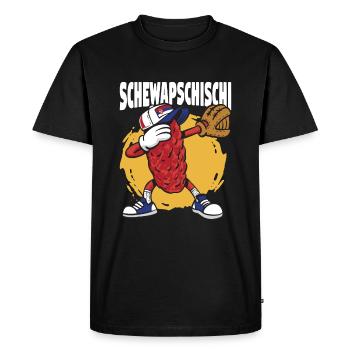 Shevapshishi - Cevapcici Balkan cuisine Balkan - T-shirt Premium bio Homme - noir - Devant - Nico (187cm)