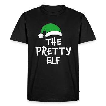 The Pretty Elf - Men's Premium Organic T-Shirt - black - Front - Nico (187cm)
