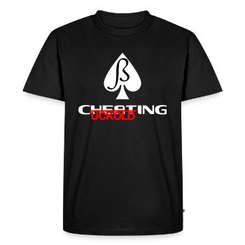Cuckolding Is Not Cheating Hotwife Wifesharin - Men's Premium Organic T-Shirt - black - Front - Nico (187cm)