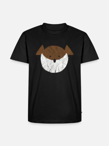 Süße Tiere - Männer Premium Bio T-Shirt - Schwarz
