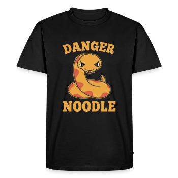 Danger Noodle Snake Cadeau - T-shirt Premium bio Homme - noir - Devant - Nico (187cm)