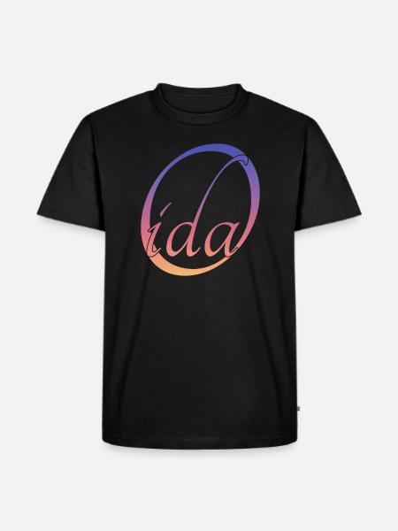 Oida - Männer Premium Bio T-Shirt - Schwarz
