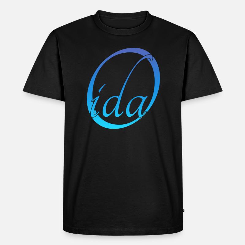 OIda - Männer Premium Bio T-Shirt - Schwarz