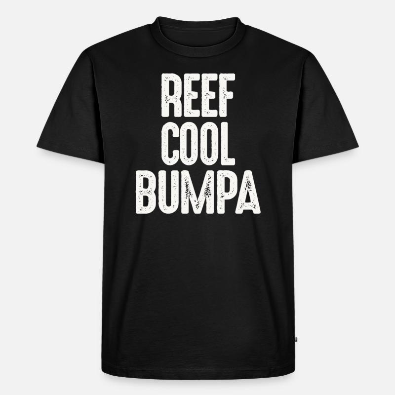 Reef Cool Bumpa - Männer Premium Bio T-Shirt - Schwarz