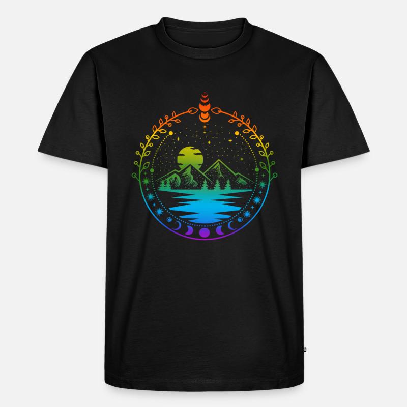 Acotar LGBT Pride - Männer Premium Bio T-Shirt - Schwarz