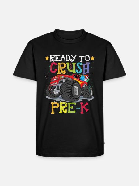 Ready To Crush Pre-K - Men's Premium Organic T-Shirt - black