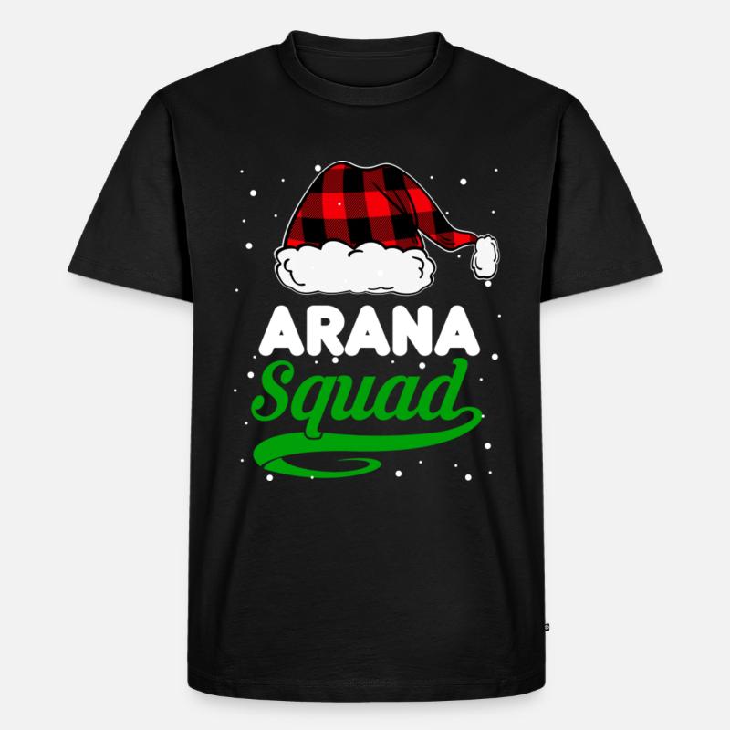 Arana Squad - Männer Premium Bio T-Shirt - Schwarz