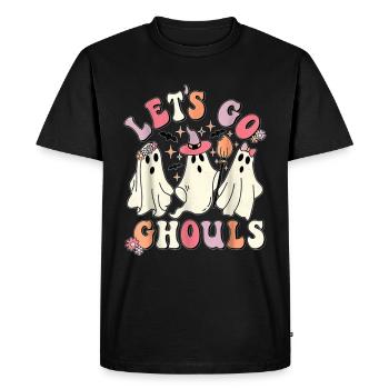 Let's Go Ghouls - Men's Premium Organic T-Shirt - black - Front - Nico (187cm)