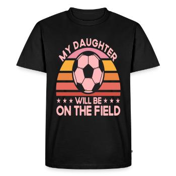 Soccer Mom Femmes Family Matching Team Player - T-shirt Premium bio Homme - noir - Devant - Nico (187cm)
