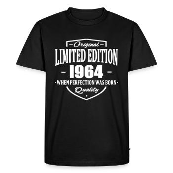 Limited Edition 1964 - T-shirt Premium bio Homme - noir - Devant - Nico (187cm)