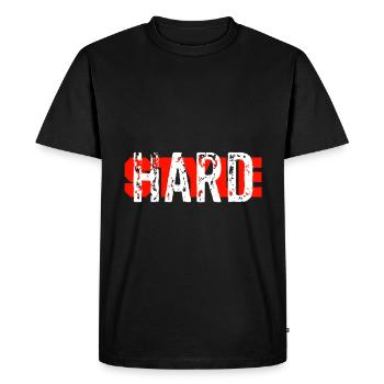 Hardstyle - T-shirt Premium bio Homme - noir - Devant - Nico (187cm)