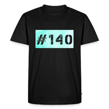 Spielo 140 Jeux d'argent au casino - T-shirt Premium bio Homme - noir - Devant - Nico (187cm)
