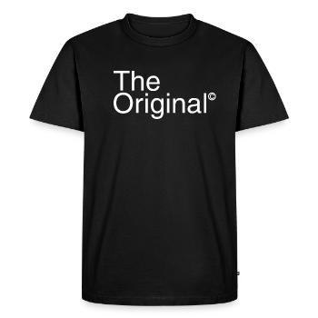 The Original - Excellente idée de cadeau - T-shirt Premium bio Homme - noir - Devant - Nico (187cm)