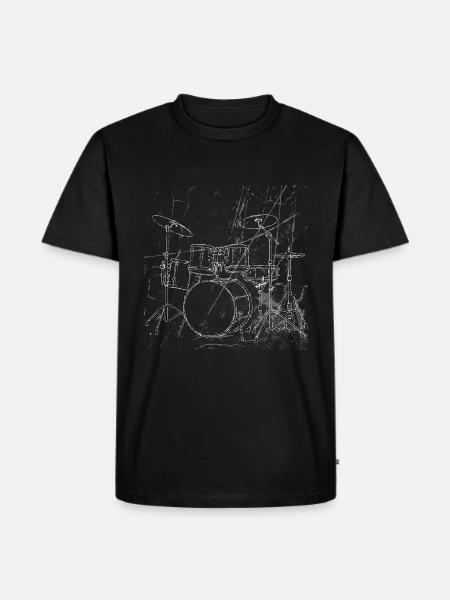 DRUMMER DRUMMER - T-shirt Premium bio Homme - noir