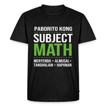 Filipino Philippines - T-shirt Premium bio Homme - noir - Devant - Nico (187cm)