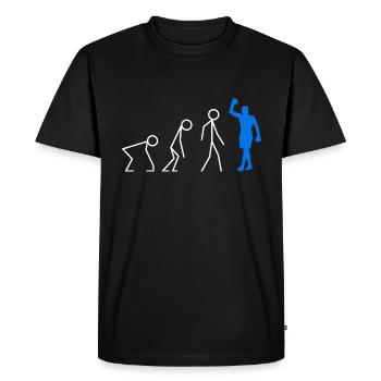 Je Peux Pas J'ai Boxe - Évolution Boxeur Cadeau T- - T-shirt Premium bio Homme - noir - Devant - Nico (187cm)