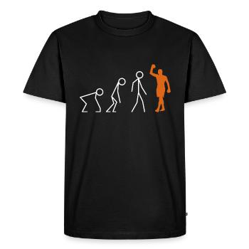 Je Peux Pas J'ai Boxe - Évolution Boxeur Cadeau - T-shirt Premium bio Homme - noir - Devant - Nico (187cm)