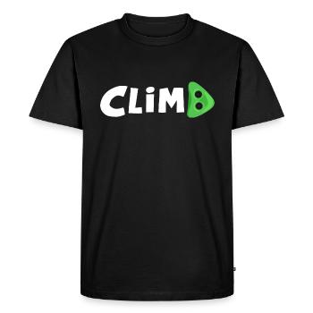 Climbing Climbing Gym Bouldering Lead Climbing - Men's Premium Organic T-Shirt - black - Front - Nico (187cm)