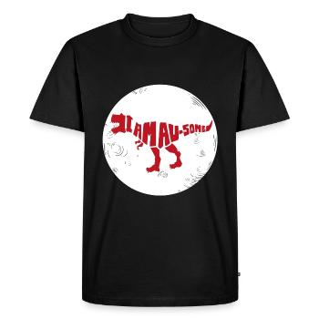Dinosaure. Je suis un style génial. Animaux. Préhistoire - T-shirt Premium bio Homme - noir - Devant - Nico (187cm)