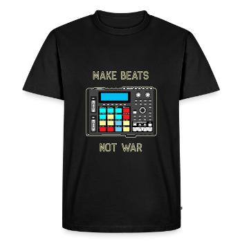 Boîte à rythmes Dope Beat Rap Beatmaker DAW - T-shirt Premium bio Homme - noir - Devant - Nico (187cm)