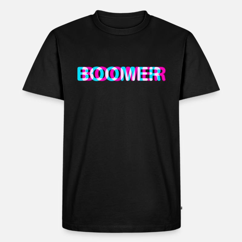 Stummelschwanzhörnchen - Männer Premium Bio T-Shirt - Schwarz