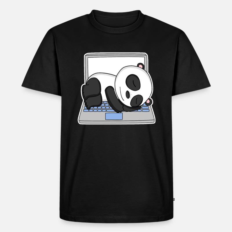 Computer Nerd Programmierer Herren Geschenk - Männer Premium Bio T-Shirt - Schwarz