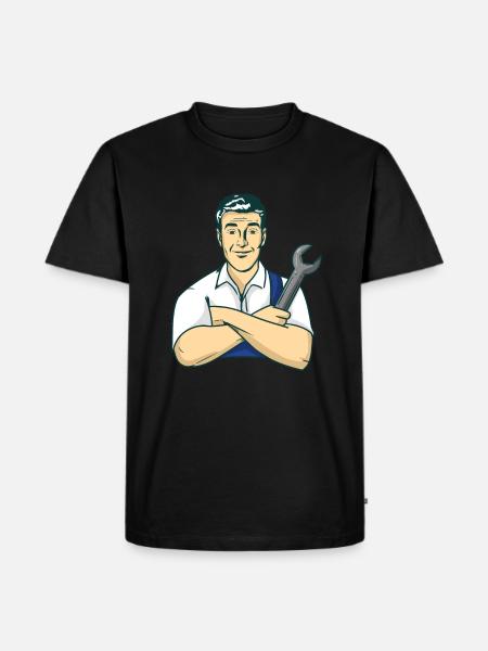 Mechanic mechanic - Men's Premium Organic T-Shirt - black