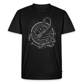 King Scorpion King Scorpion - Men's Premium Organic T-Shirt - black - Front - Nico (187cm)