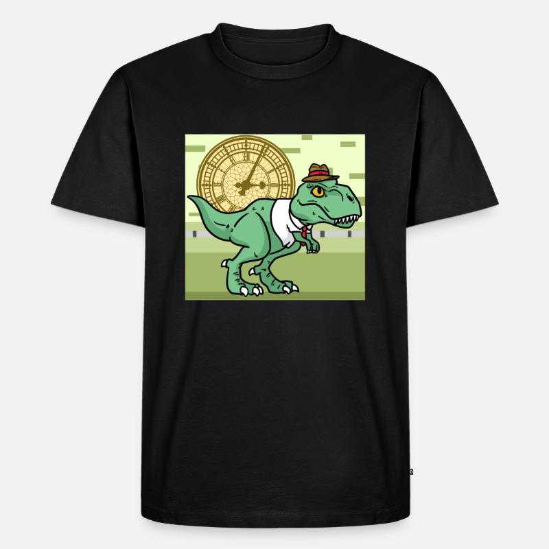 Nouvelle ère dino nouvelle ère dino - T-shirt Premium bio Homme - noir