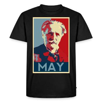 Karl May - T-shirt Premium bio Homme - noir - Devant - Nico (187cm)