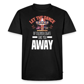 Motif de cirque pour les fans de Krimes et de clowns - T-shirt Premium bio Homme - noir - Devant - Nico (187cm)