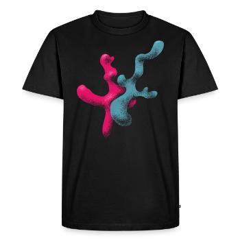 Art - T-shirt Premium bio Homme - noir - Devant - Nico (187cm)