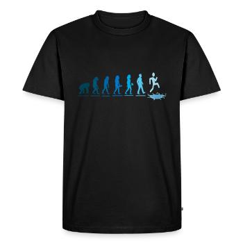 eisbader saison de bain de glace kneipp glace de baignade eau glacée - T-shirt Premium bio Homme - noir - Devant - Nico (187cm)