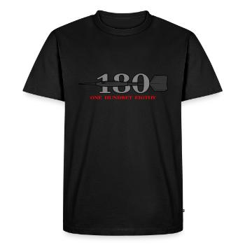 Cible de fléchettes Dart 180 Dart Legend Dart Player - T-shirt Premium bio Homme - noir - Devant - Nico (187cm)