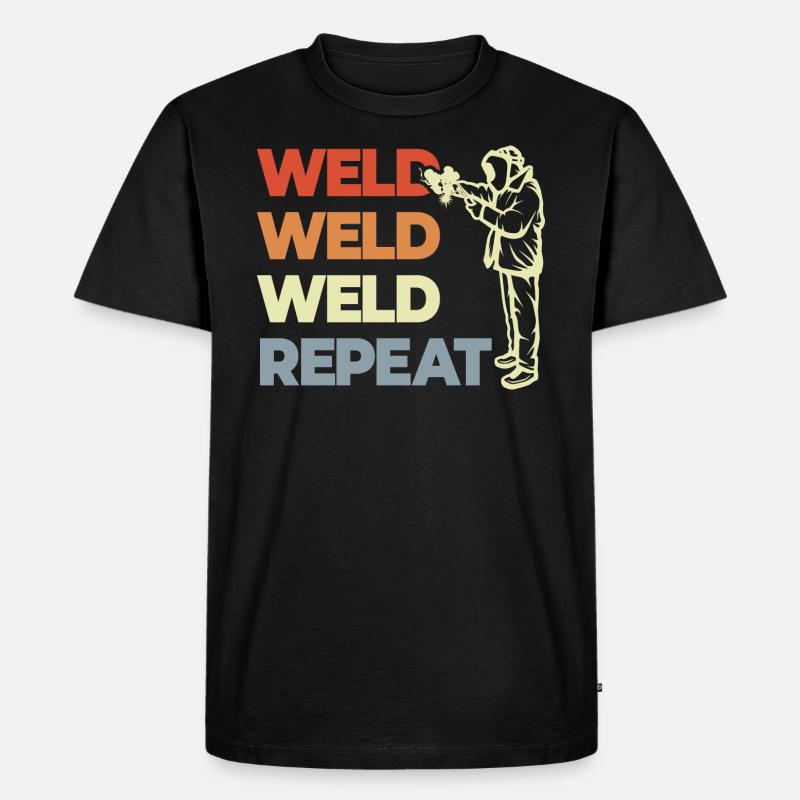 Schweiß Liebhaber - Männer Premium Bio T-Shirt - Schwarz
