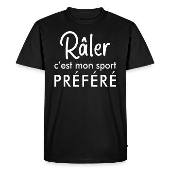 Adorable Râleuse Chiante Cadeau Drôle Femme Chiant - T-shirt Premium bio Homme - noir - Devant - Nico (187cm)