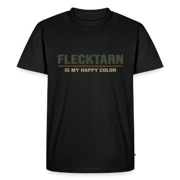 Flecktarn Bushcraft Army Bivouac - Men's Premium Organic T-Shirt - black - Front - Nico (187cm)
