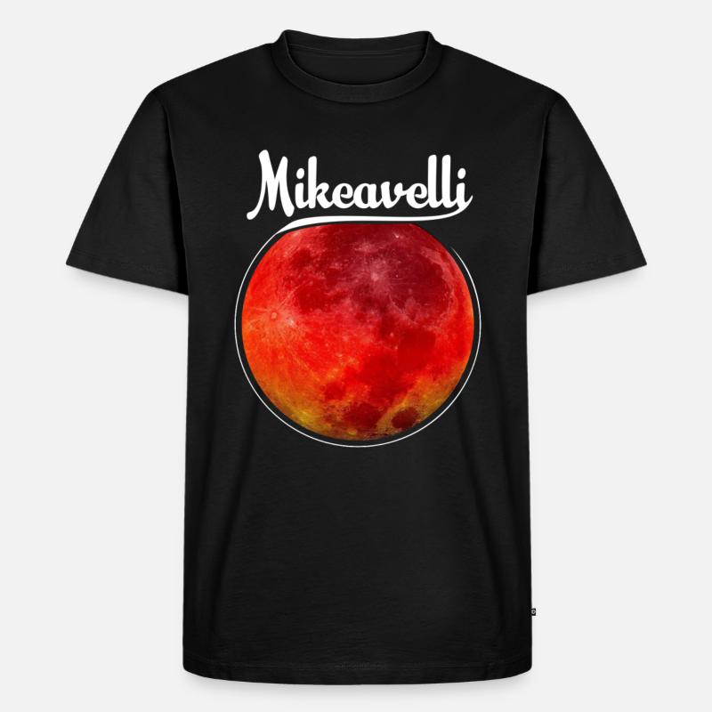 Mikeavelli Lune de sang - T-shirt Premium bio Homme - noir