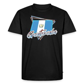 Guatemala - T-shirt Premium bio Homme - noir - Devant - Nico (187cm)
