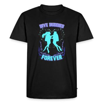 Dive Buddy Diver partenaire cadeau pour - T-shirt Premium bio Homme - noir - Devant - Nico (187cm)