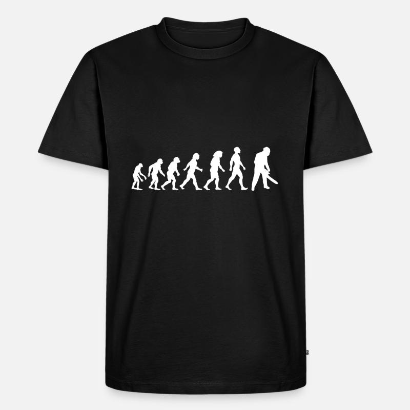 Tronçonneuse Evolution Tronçonneuse Bois - T-shirt Premium bio Homme - noir