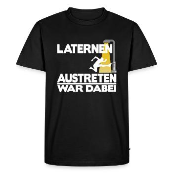 Laternen austreten Dorfkinder Lustig Dorf Spruch - Männer Premium Bio T-Shirt - Schwarz - Vorne - Nico (187cm)