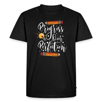 Teachers Present Teacher Training Course Teacher School - Men's Premium Organic T-Shirt - black - Front - Nico (187cm)