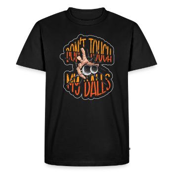 Golf Golfeur Présent Golf Player Golf Club Golf Ball - T-shirt Premium bio Homme - noir - Devant - Nico (187cm)